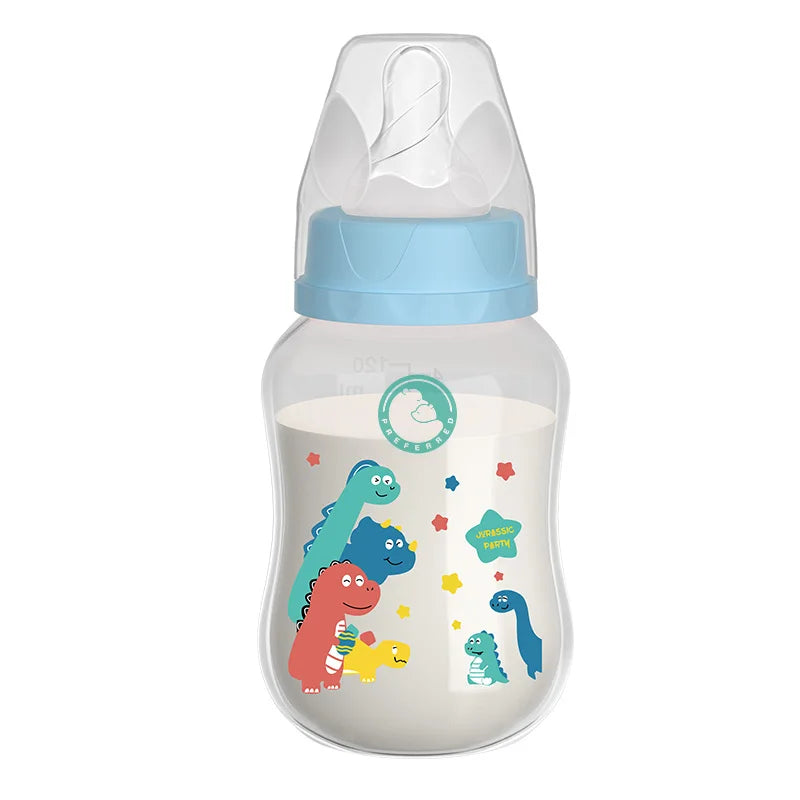 Baby PP Milk Bottle 150/240ML with Gravity Ball & Handle
