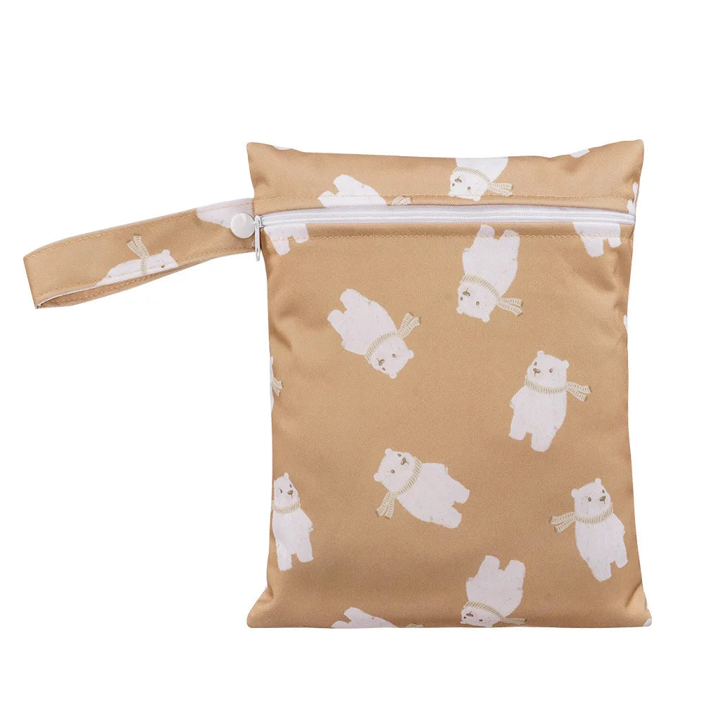 Portable Diaper Bag: Compact 18x25cm Storage Solution