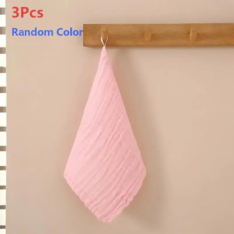 1Pcs Baby Gauze Square Towel Drool Cloth Children's Towel Six-layer Pure Cotton Washcloth Face Cloth