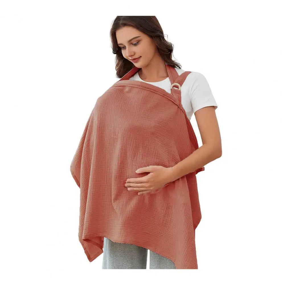 Breastfeeding Cover 360°: Adjustable, Breathable Shawl