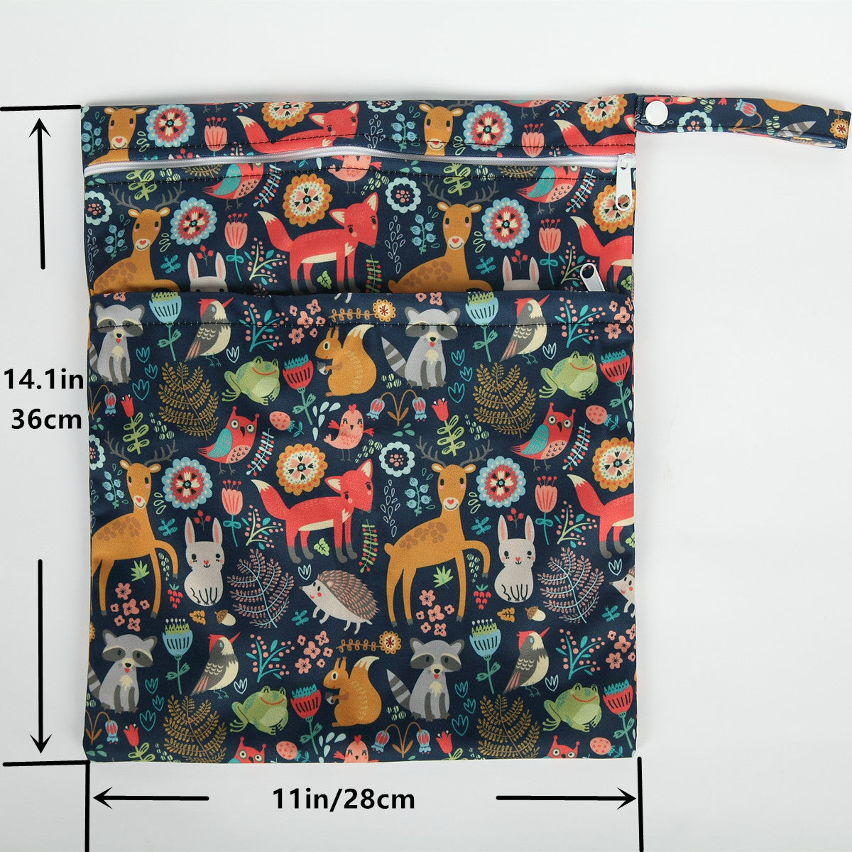 Diaper Bag: Waterproof Wet Dry Bag for Baby Diapers - Sigzagor 36x29cm