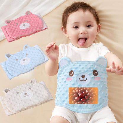 Soft Fabric Baby Cartoon Belly Band Baby Gas Relief Warm Belly Pillow Red Bean Heat Pack Soothing Upset Stomach Grooming Kits