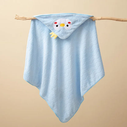 Bath Towel Cartoon Hooded Blanket for Boys & Girls