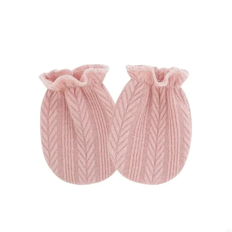 Soft Cotton Baby Mittens - Scratch Proof Gloves for Newborns