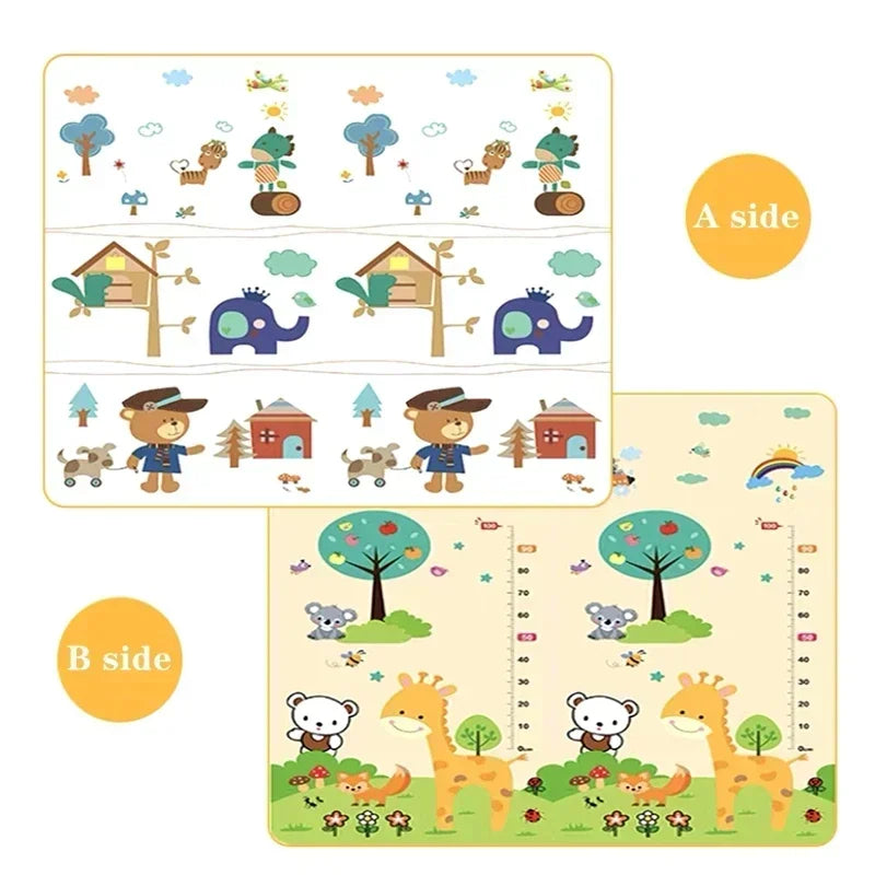 Baby Crawling Play Mats Non-toxic High-quality EPE Baby Activity Gym Carpet Baby Game Children's Safety Rug