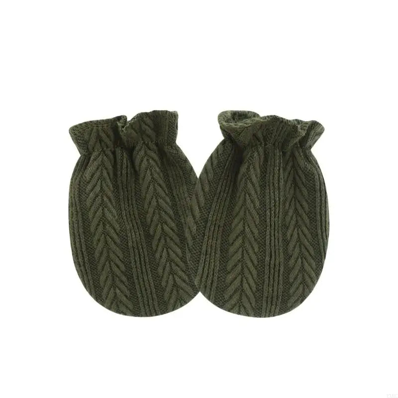 Soft Cotton Baby Mittens - Scratch Proof Gloves for Newborns