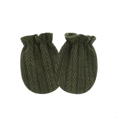 Soft Cotton Baby Mittens - Scratch Proof Gloves for Newborns