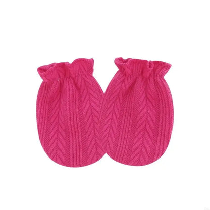 Soft Cotton Baby Mittens - Scratch Proof Gloves for Newborns