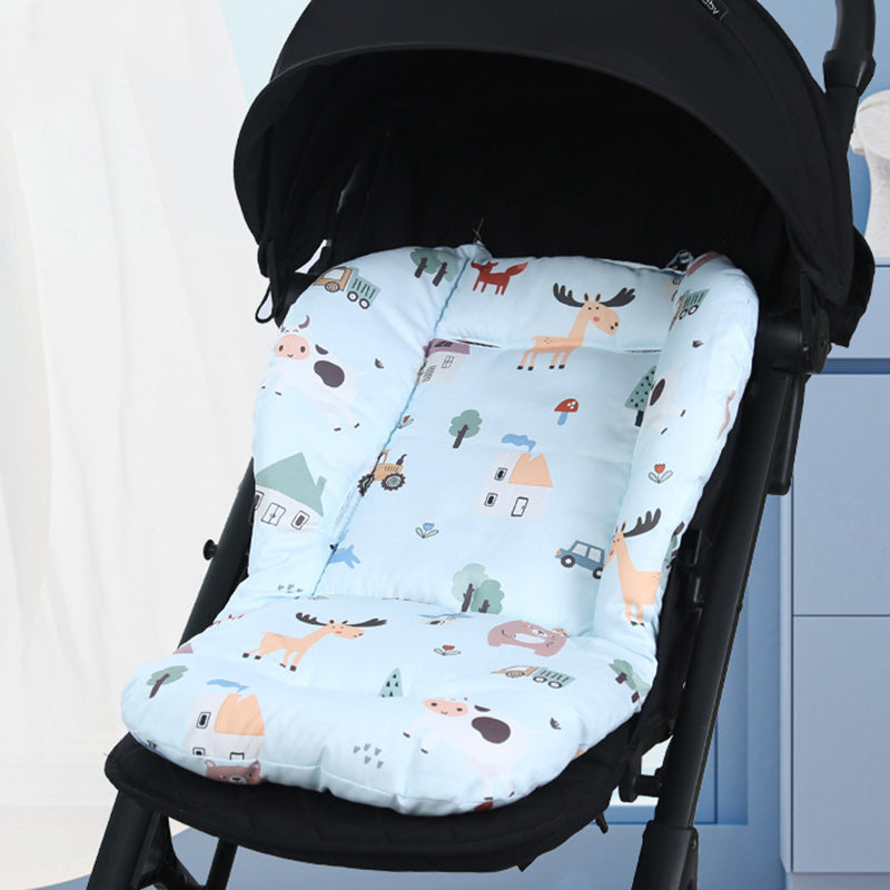 Baby Highchair Seat Cushion Pad - Soft Cotton Booster Mat