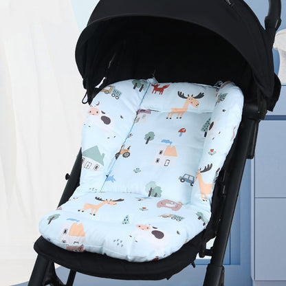 Baby Highchair Seat Cushion Pad - Soft Cotton Booster Mat