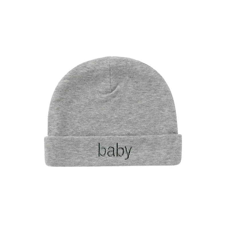 Baby Mittens: Newborn Cotton Hats Mittens Socks Set - Unisex 0-12 Months