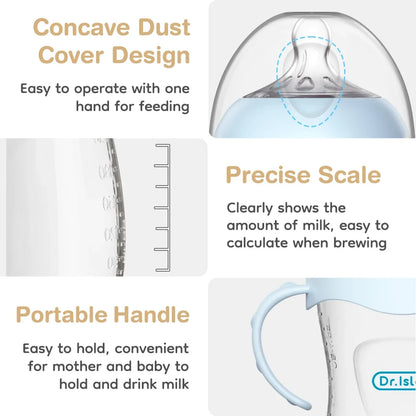 Baby PP Bottle 150ML Newborn Baby Bottle with Handle Milk BottleFeeding Baby Bottles Newborn Feeding Supplies BPA-Free