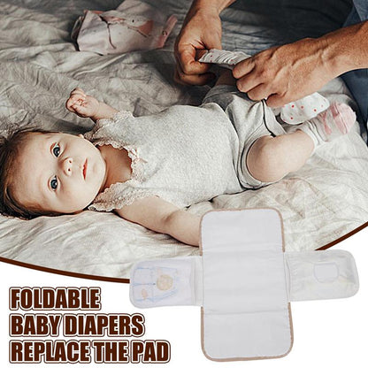 Foldable Soft Baby Changing Pad - Washable & Portable