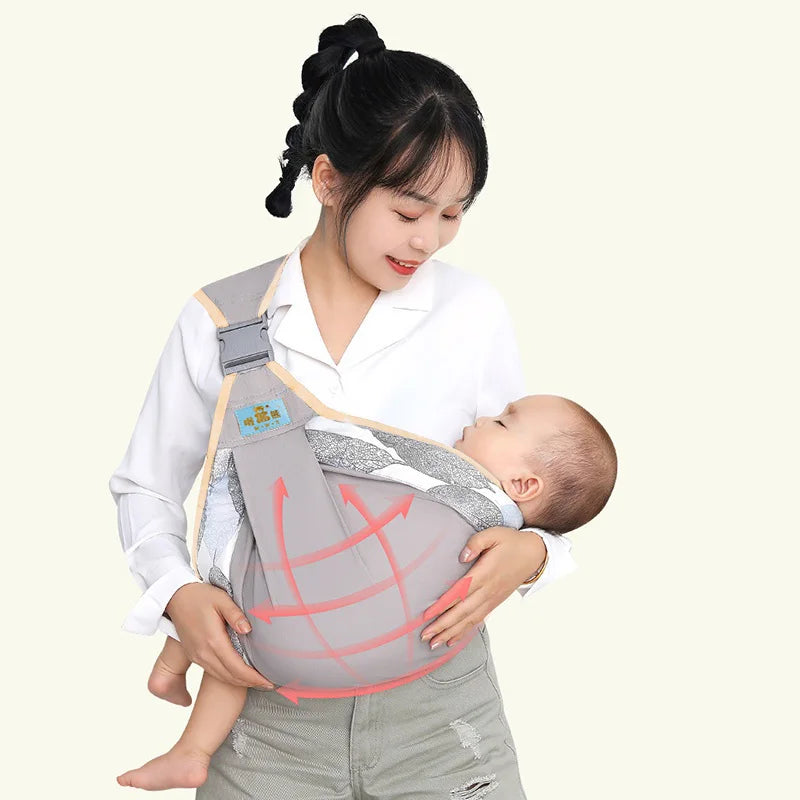 Baby Outdoor Carrier: Hands-Free Waist Stool, Breathable