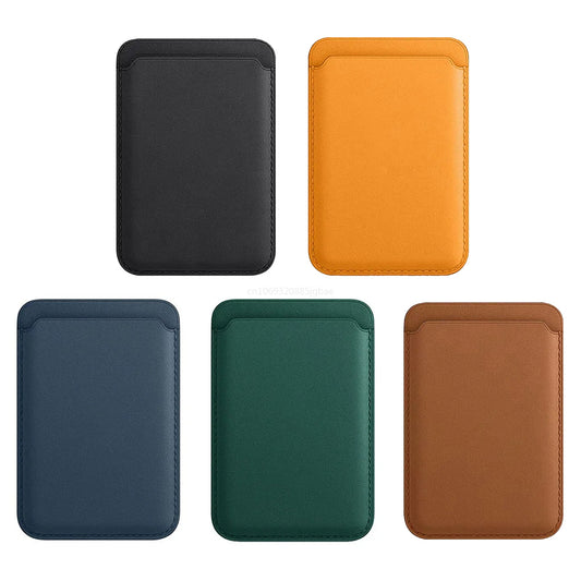 Magnetic Leather Card Holder: Magsafe Phone Wallet Case