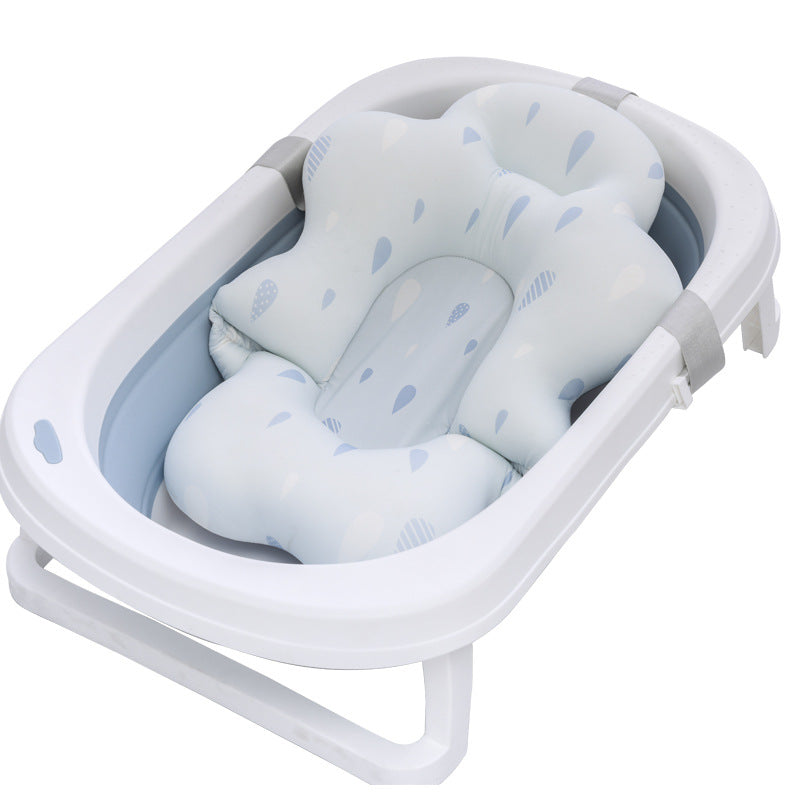 Baby Mat for Bath: Nonslip Pad Newborn Safety Support Pillow