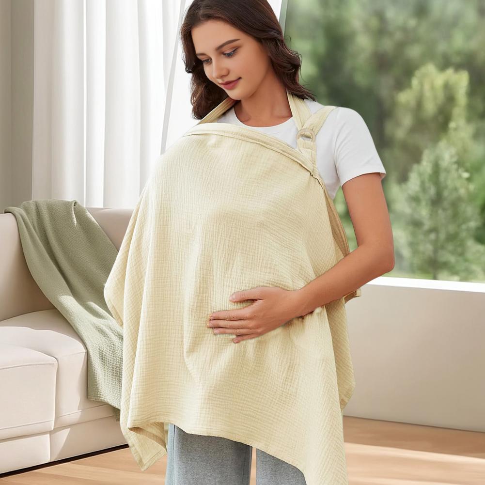 Breastfeeding Cover 360°: Adjustable, Breathable Shawl
