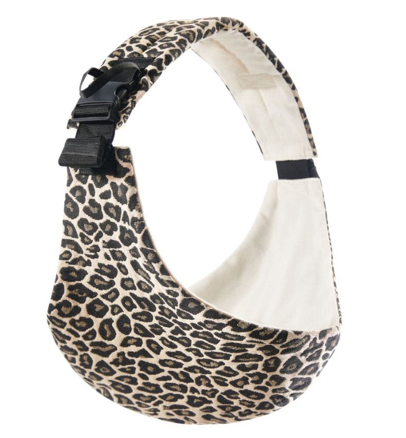 Baby Carrier Leopard Pattern Front Hug Safety Waist Stool