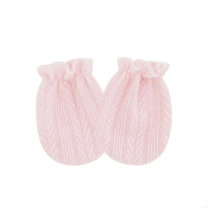Soft Cotton Baby Mittens - Scratch Proof Gloves for Newborns