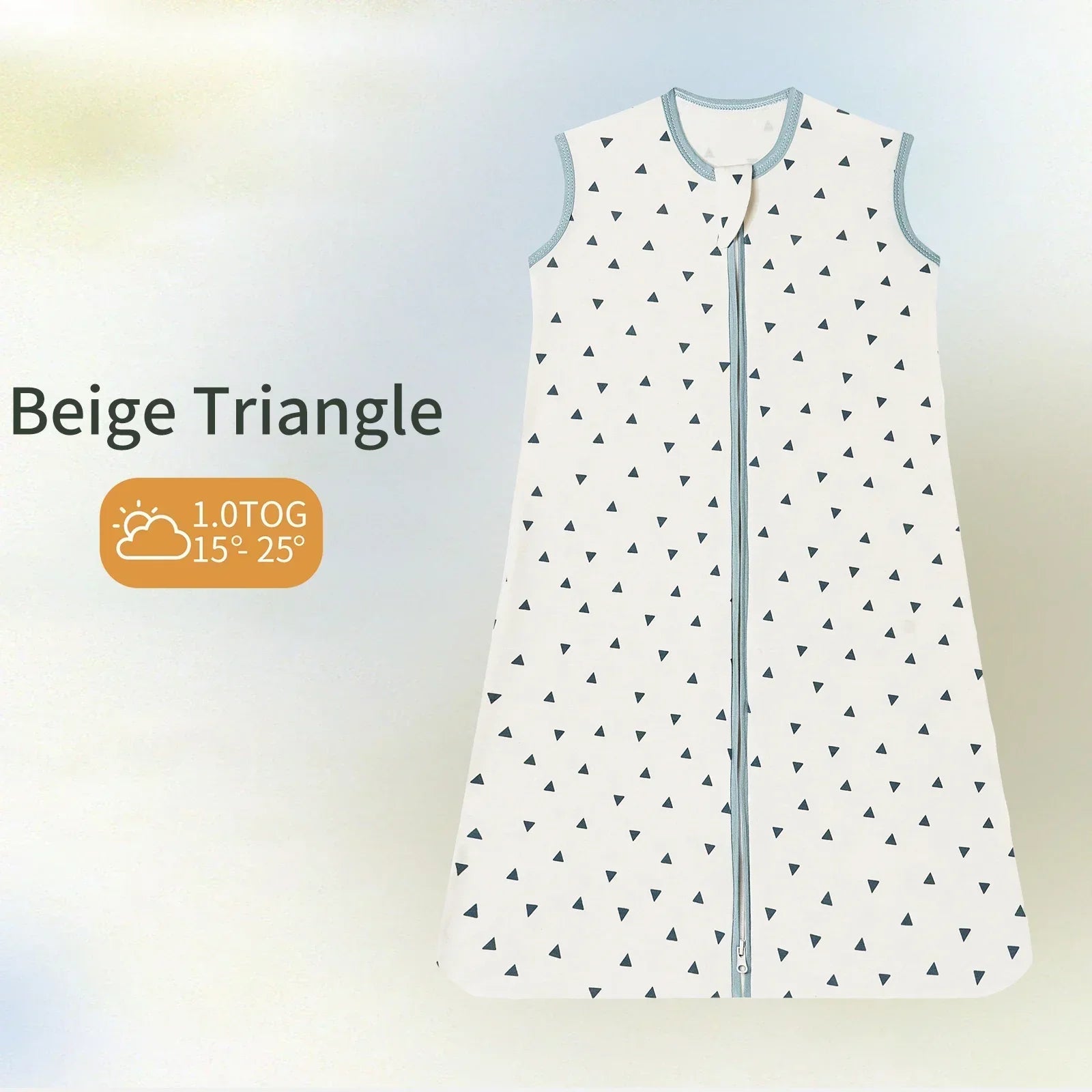Newborn Sleep Sack: Baby Sleeping Bag 100% Cotton Summer Sleep sack 3-18M