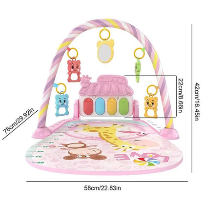 Baby Play Mat: Music Rack & Piano Play Mat 0-36 Months