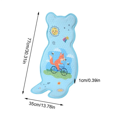 Baby Stroller Cooling Mat Honeycomb Gel Breathable Kids Car Seat Liner Universal Cooling Pad for Bassinet Swing Outdoor Camping