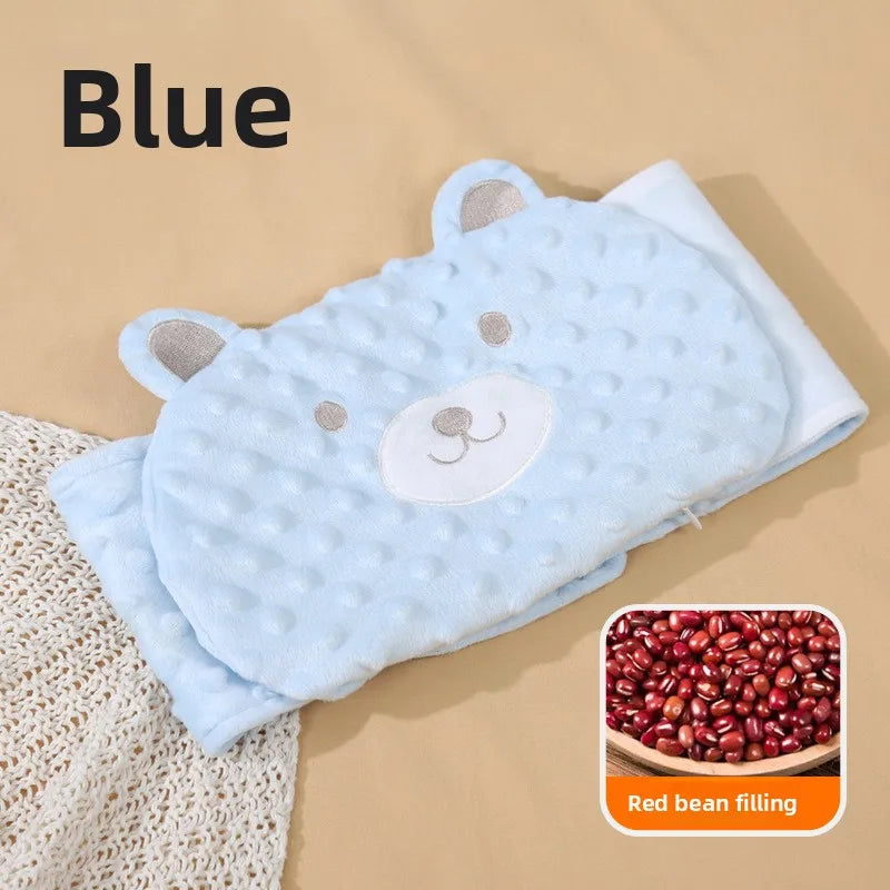 Soft Fabric Baby Cartoon Belly Band Baby Gas Relief Warm Belly Pillow Red Bean Heat Pack Soothing Upset Stomach Grooming Kits