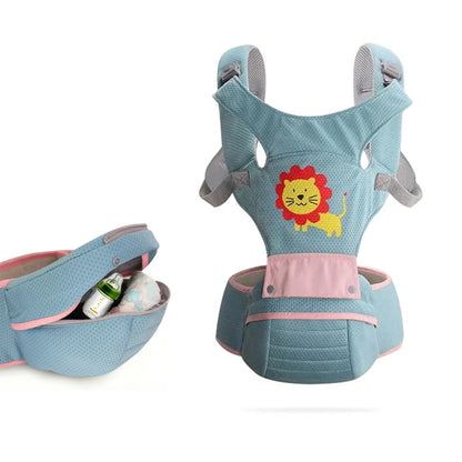 Ergonomic Baby Carrier 0-36M Hipseat Sling for Travel
