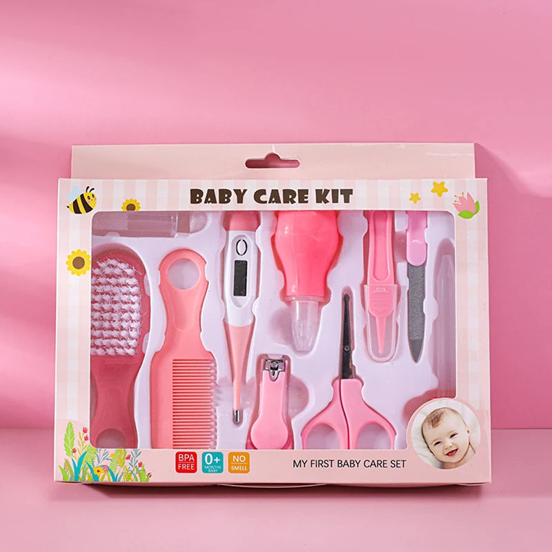 Baby Essentials: 10-Piece Grooming Essentials Set