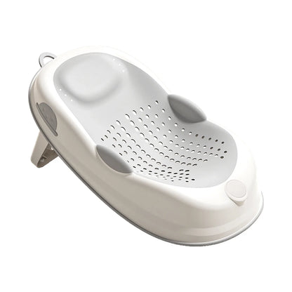 Baby Bath Support Seat, Ergonomic Infant Bath Lounger, Non-Slip Bath Mat for Infants, Baby Bathing Support, Bath Frame