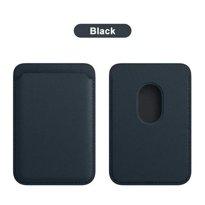 Magnetic Leather Card Holder: Magsafe Phone Wallet Case