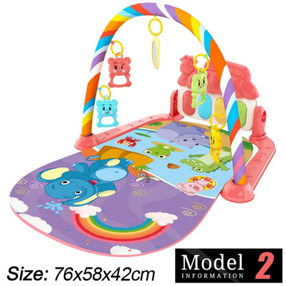 Baby Play Mat: Music Rack & Piano Play Mat 0-36 Months