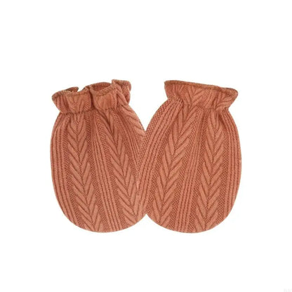 Soft Cotton Baby Mittens - Scratch Proof Gloves for Newborns