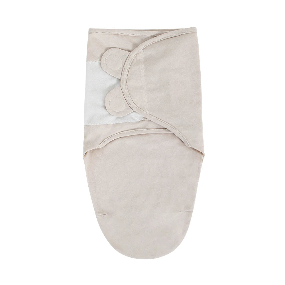 Newborn Swaddle: Cotton Baby Sleeping Bag 0-6M - Soft, Breathable, Anti-Startle
