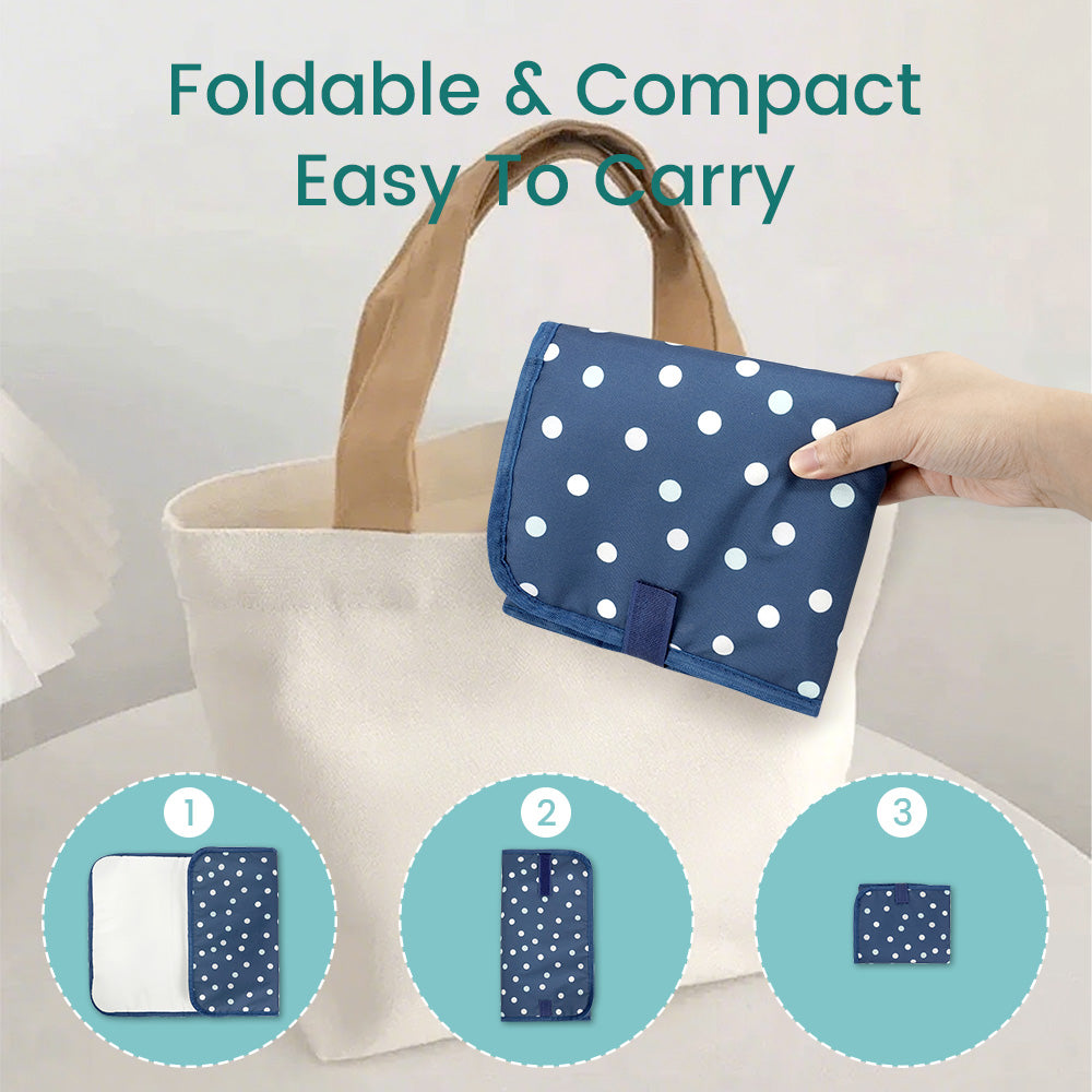 Portable Diaper Changing Pad - Waterproof & Easy Clean Mat
