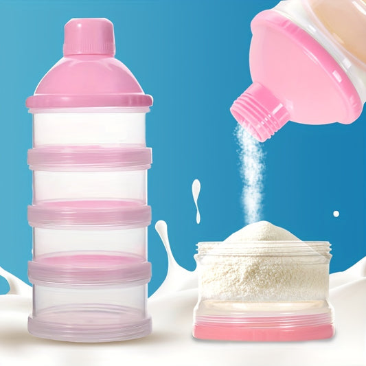MAMIJOY Large Milk Powder Bottle - 5 Layered Storage