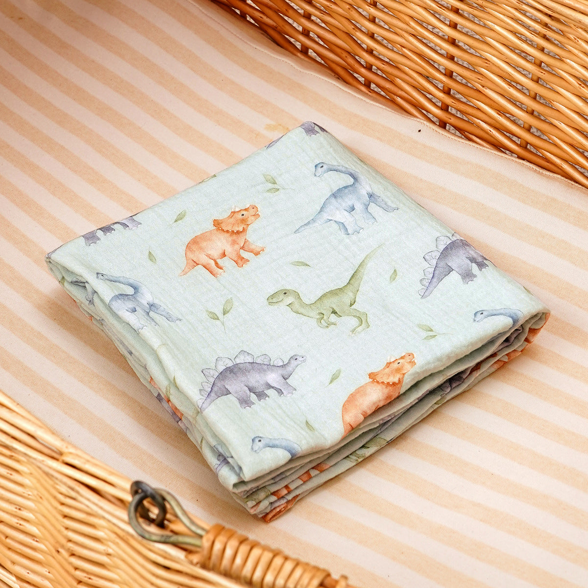 Swaddle Blanket: Cotton Baby Muslin Blanket - Soft 80x80cm Bath Towel