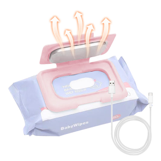 Baby Wipe Warmer USB Portable - Travel Essential
