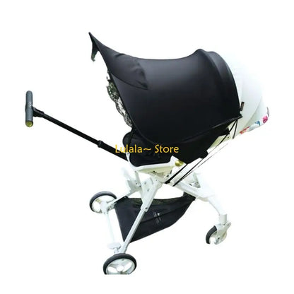 Y4QA Baby Strollers Sunshade Universal Extended Sun Shade Cover Sun Protections Breathable Elastic Fabric Travel Accessory