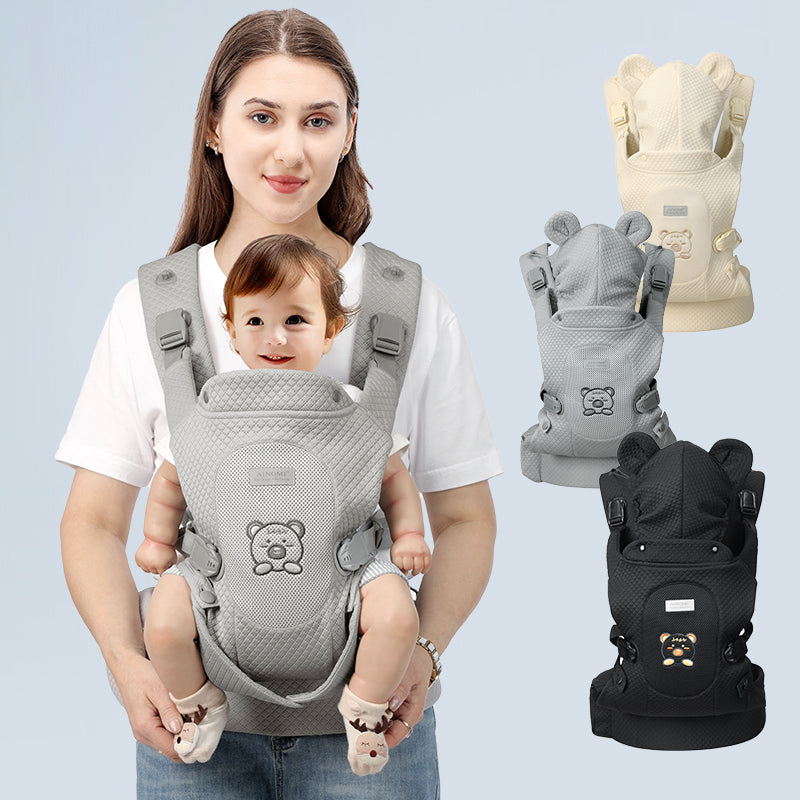 Ergonomic Baby Carrier: 7-44lbs, Lightweight & Durable