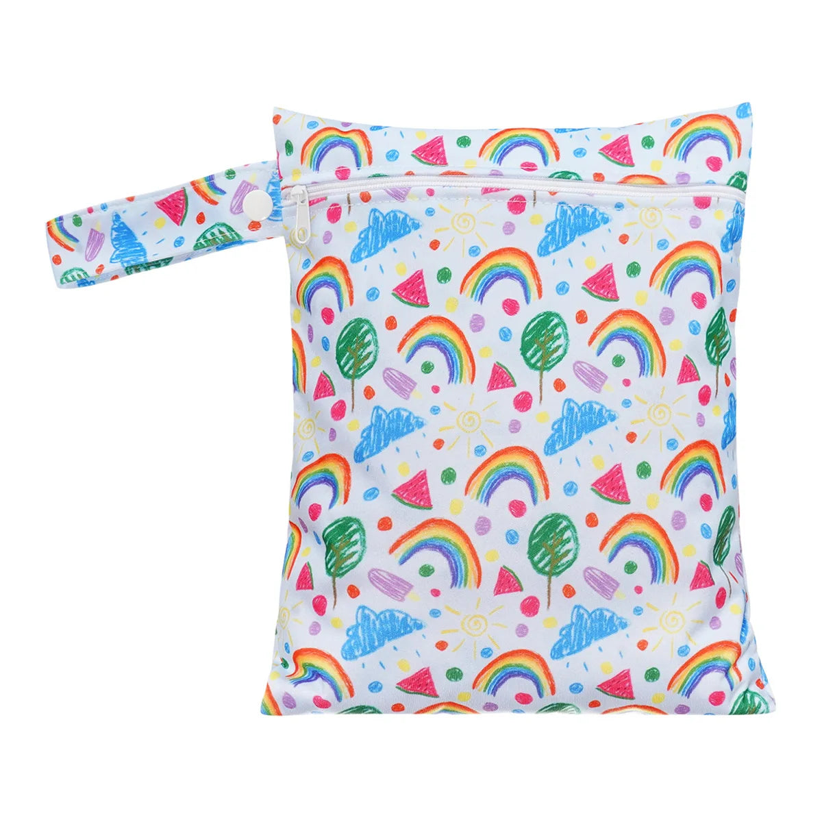 Portable Diaper Bag: Compact 18x25cm Storage Solution