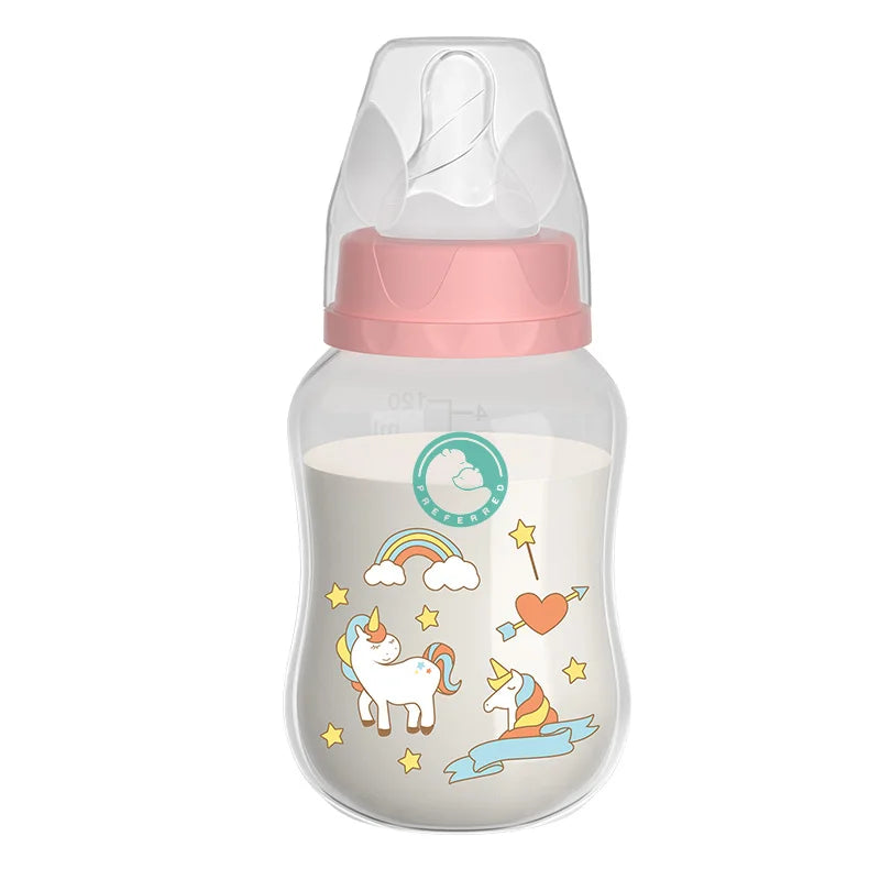 Baby PP Milk Bottle 150/240ML with Gravity Ball & Handle