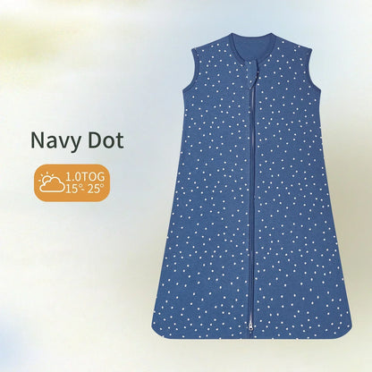 Newborn Sleep Sack: Baby Sleeping Bag 100% Cotton Summer Sleep sack 3-18M