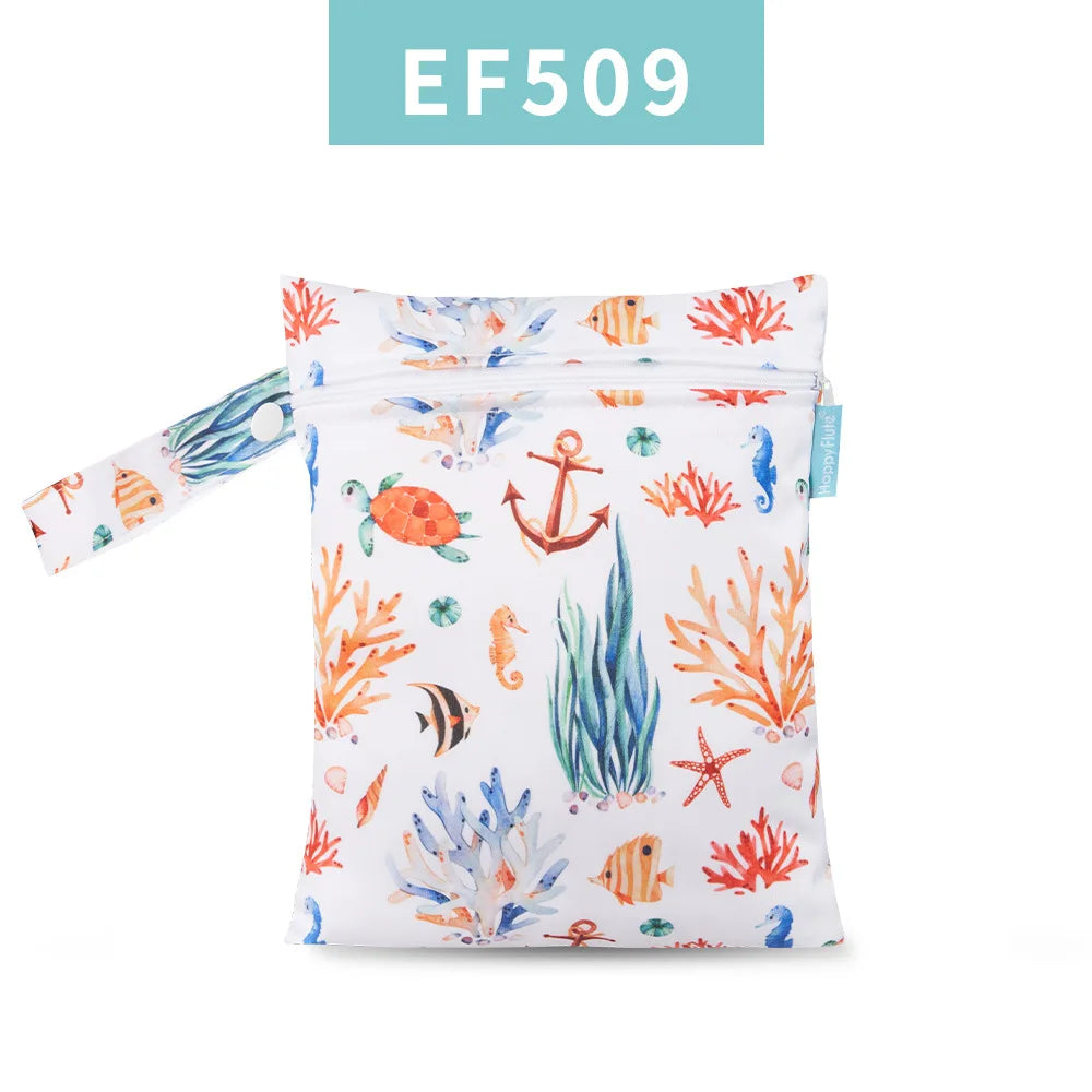 Portable Diaper Bag: Compact 18x25cm Storage Solution