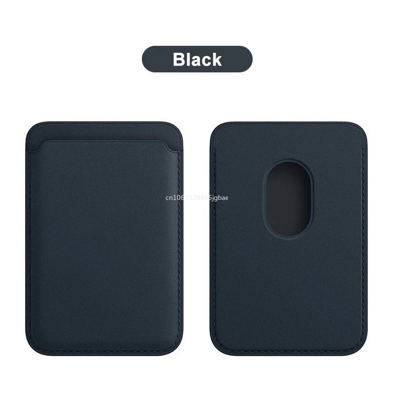 Magnetic Leather Card Holder: Magsafe Phone Wallet Case
