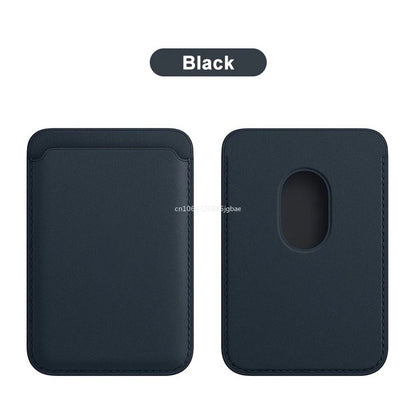 Magnetic Leather Card Holder: Magsafe Phone Wallet Case