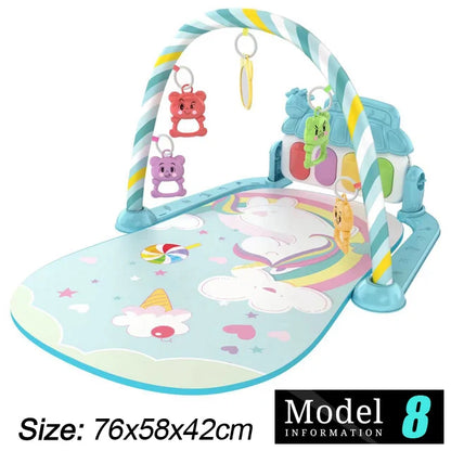 Baby Play Mat: Music Rack & Piano Play Mat 0-36 Months