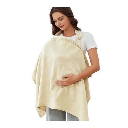 Breastfeeding Cover 360°: Adjustable, Breathable Shawl