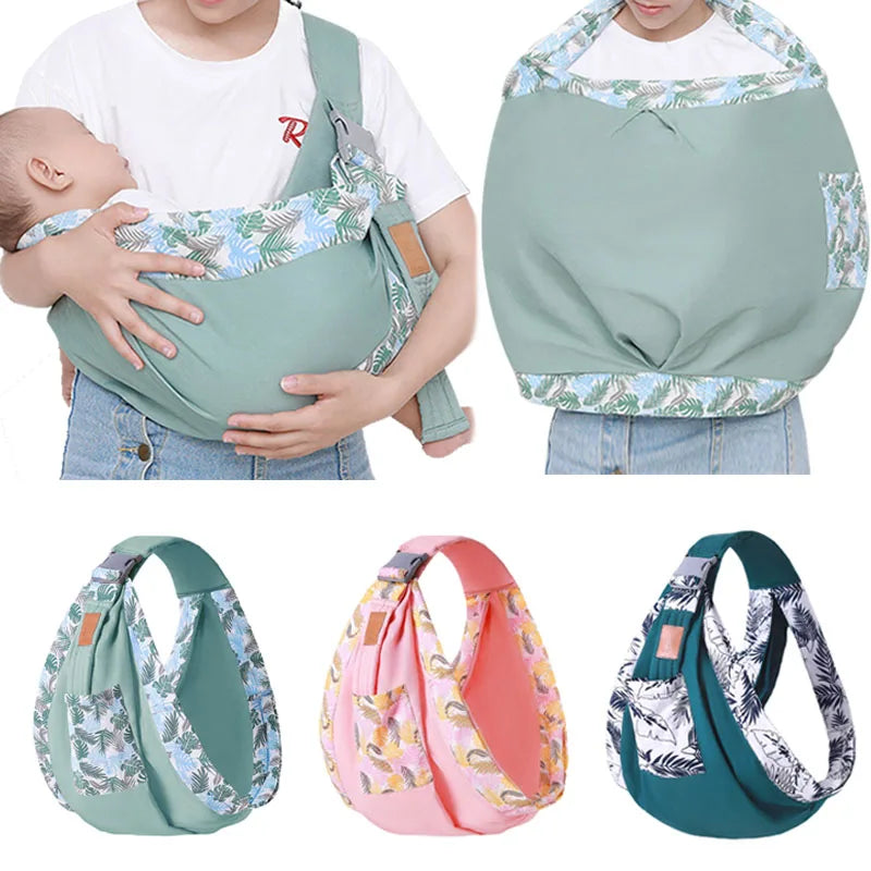 Baby Wrap Sling & Nursing Cover - Mesh Fabric 0-36M