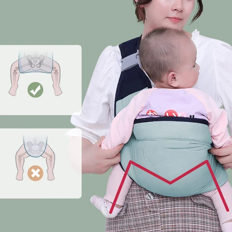 Baby Carrier: Ergonomic Baby Carrier Wrap - 2025 Multifunctional Sling